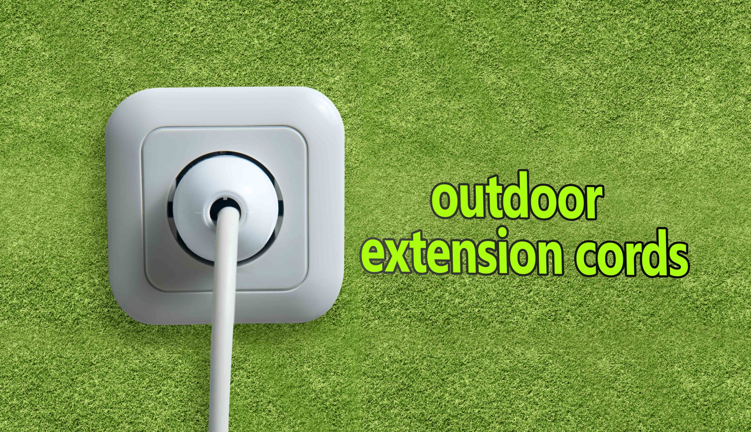 outdoor extension cords