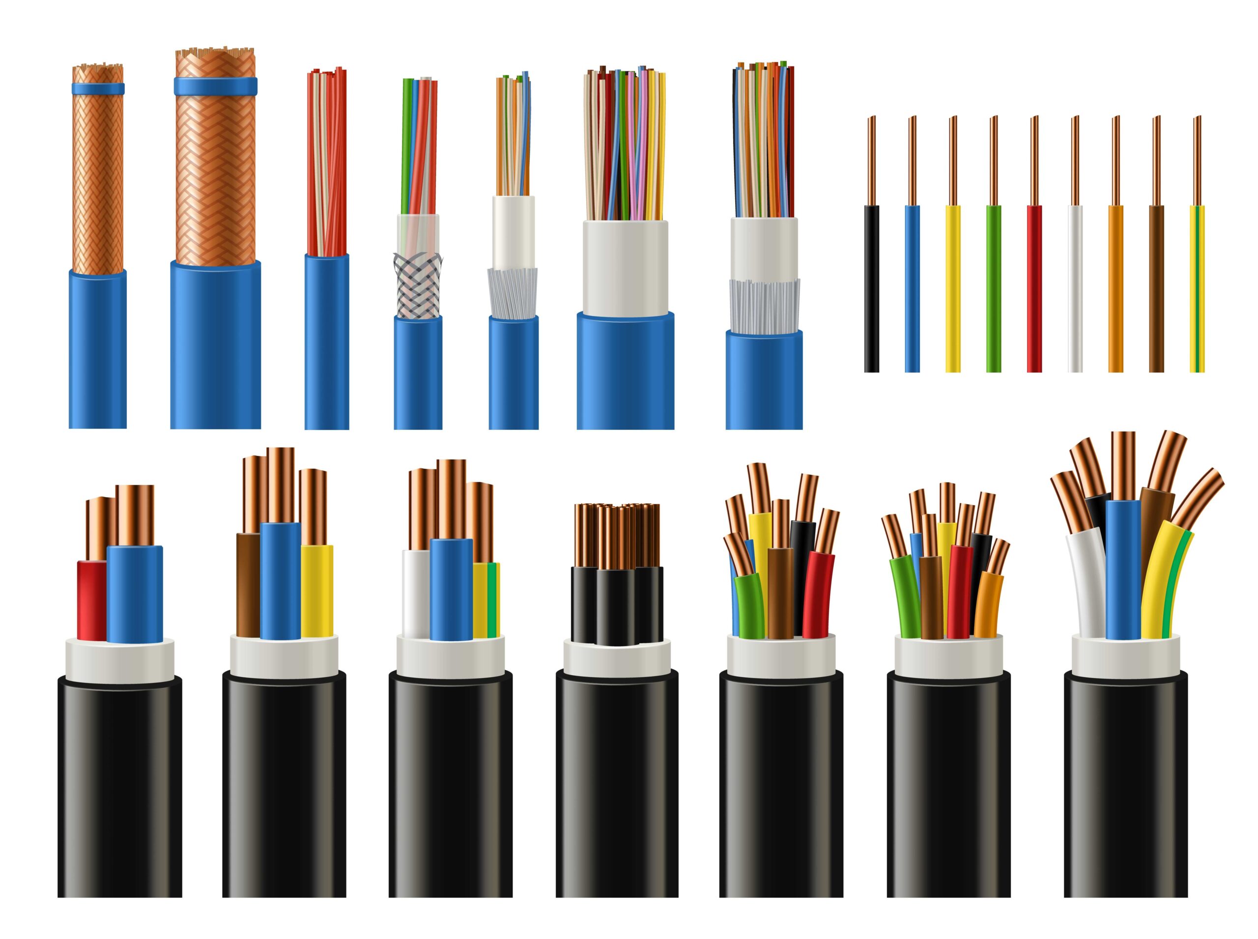 Types of electrical wires