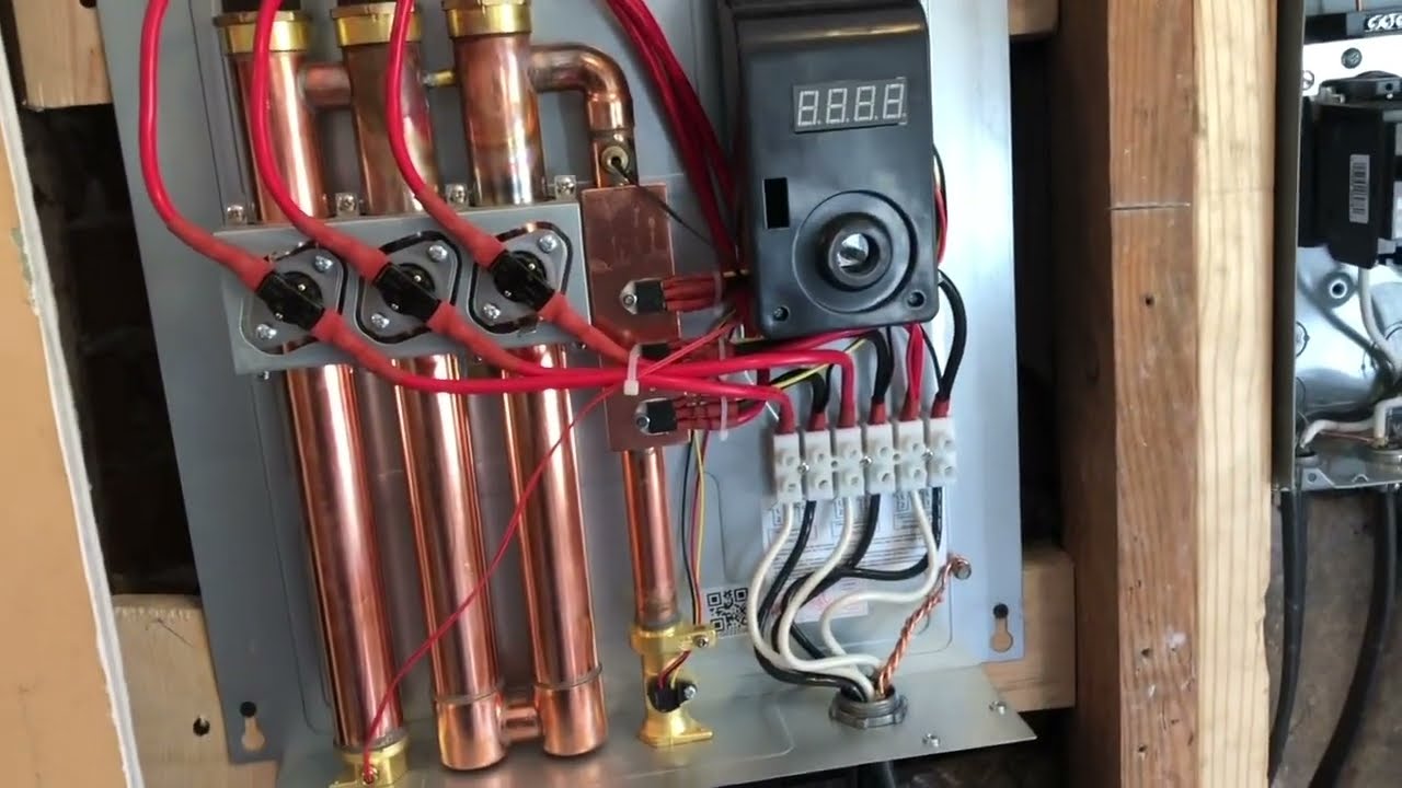 Electric Tankless Water Heater Installation